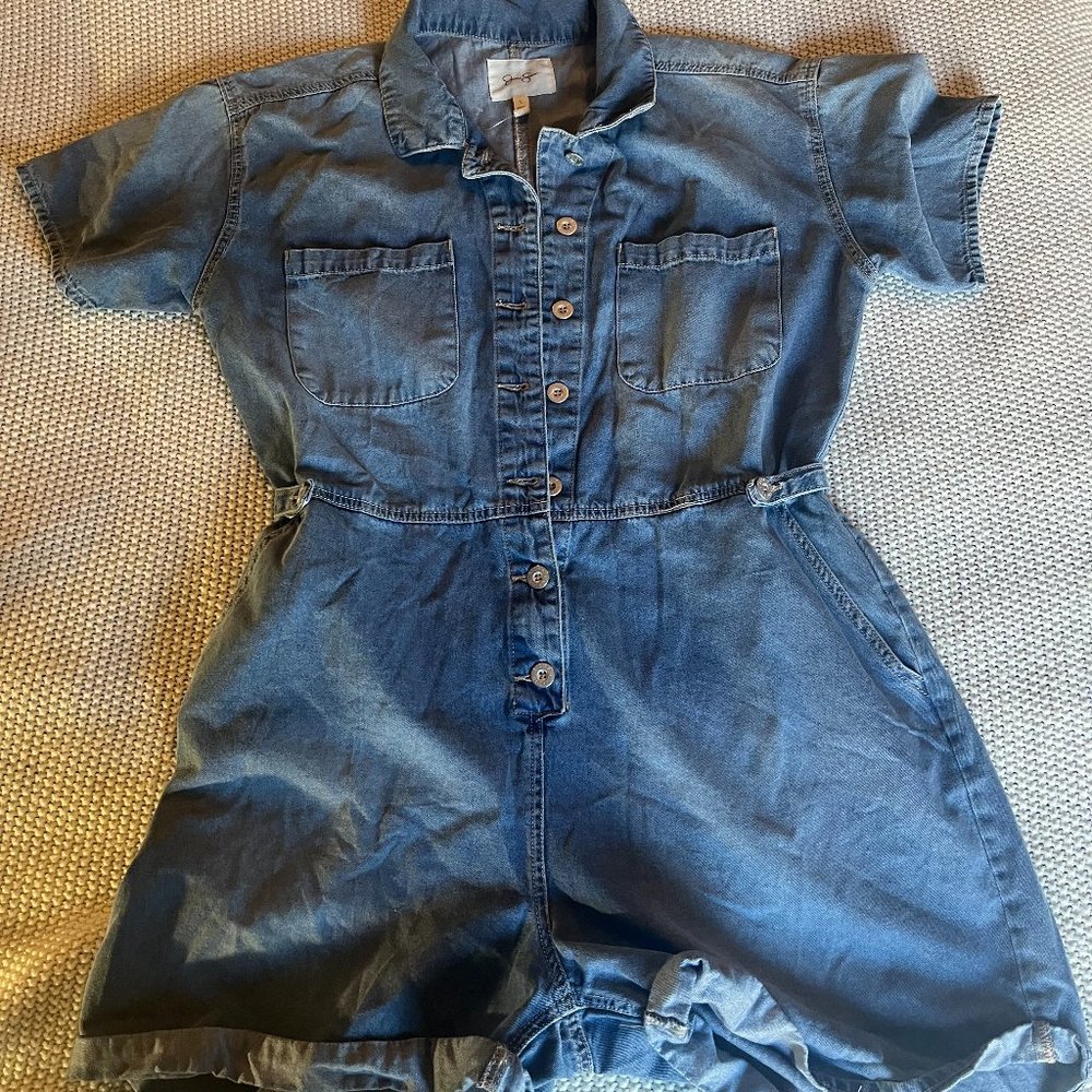 Jessica Simpson Denim Romper